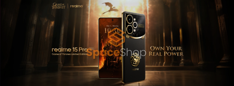 Realme lança edição limitada de Game of Thrones que muda de cor com o calor
